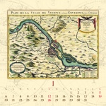 Kalendarz wieloplanszowy 2021 Antique maps (zdjęcie 5)