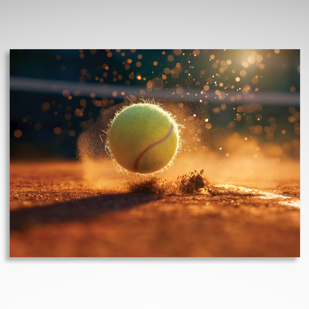Kalendarz trójdzielny Tenis (20szt.) - 3 Kalendarz trójdzielny Tenis kort z piłką