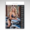 Kalendarz planszowy Dziewczyna na Motorze (20szt) - 1 Kalendarz planszowy Dziewczyna na Motorze