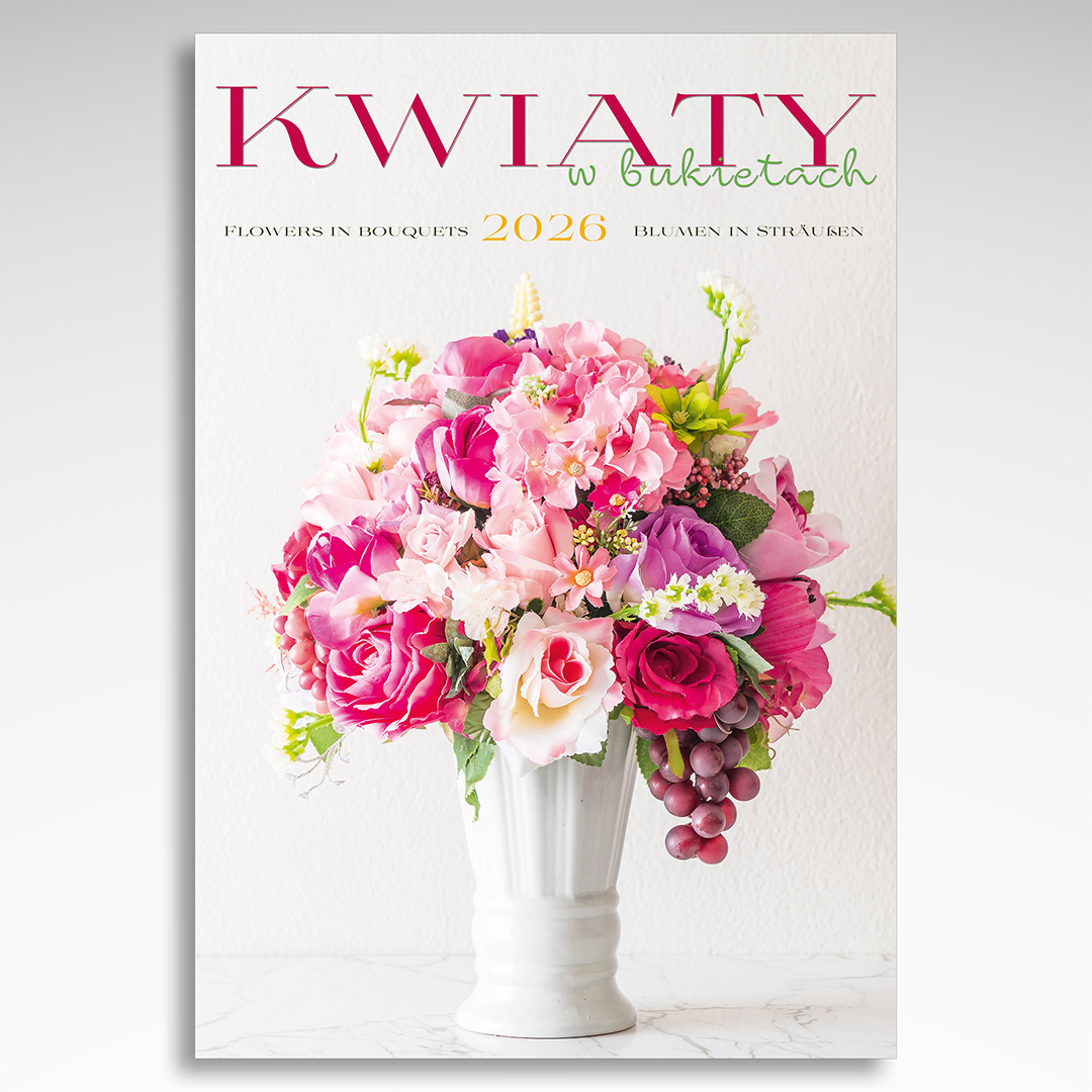 Kalendarz wieloplanszowy Kwiaty (20szt.) - 3 Kalendarz wieloplanszowy Kwiaty