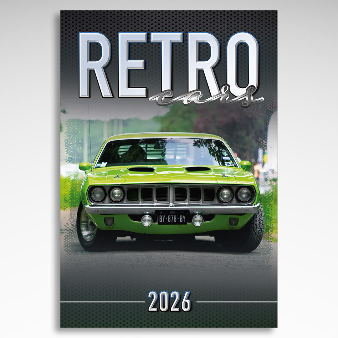Kalendarz wieloplanszowy Retro Cars (20szt.) - 3 Kalendarz wieloplanszowy Retro Cars