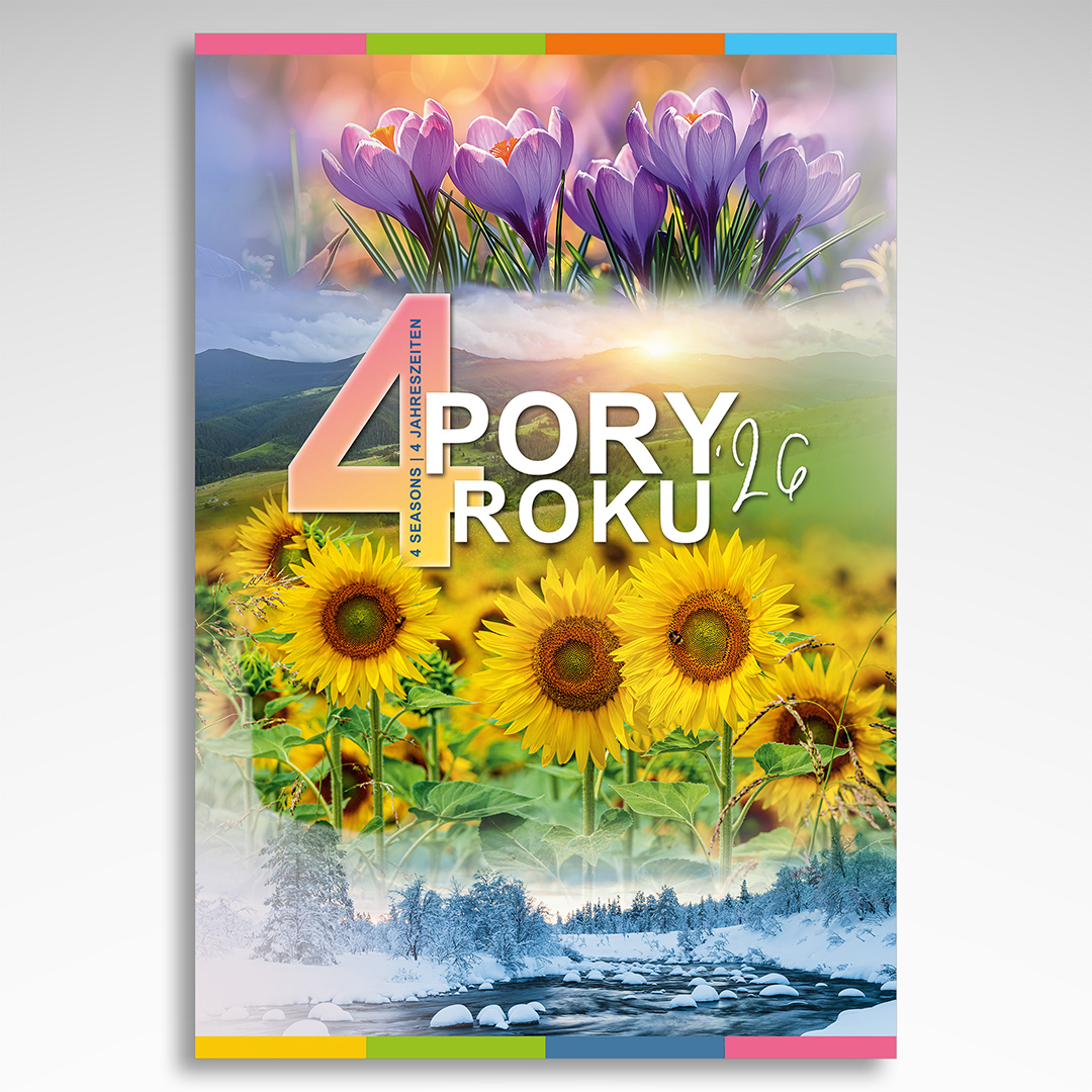 Kalendarz wieloplanszowy 4 Pory Roku (20szt.) - 3 Kalendarz wieloplanszowy 4 Pory Roku