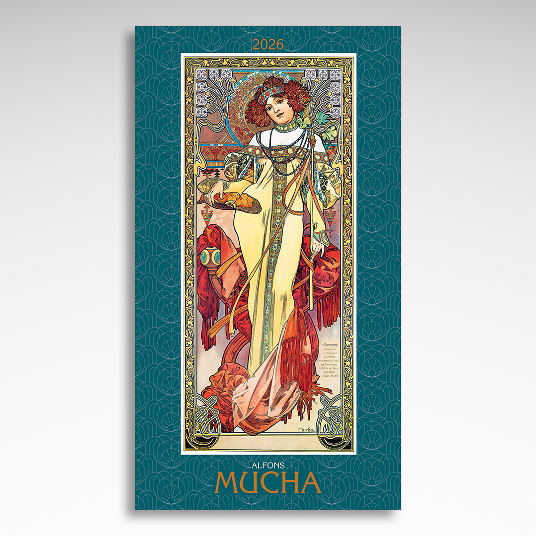 Kalendarz wieloplanszowy Alfons Mucha (20szt.) - 3 Kalendarz wieloplanszowy Alfons Mucha