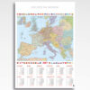 Kalendarz planszowy Mapa Europy (20szt.) - 2 Kalendarz planszowy Mapa Europy