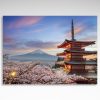 Kalendarz trójdzielny Japonia (20szt.) - 1 Kalendarz trójdzielny Japonia Fuji pagoda