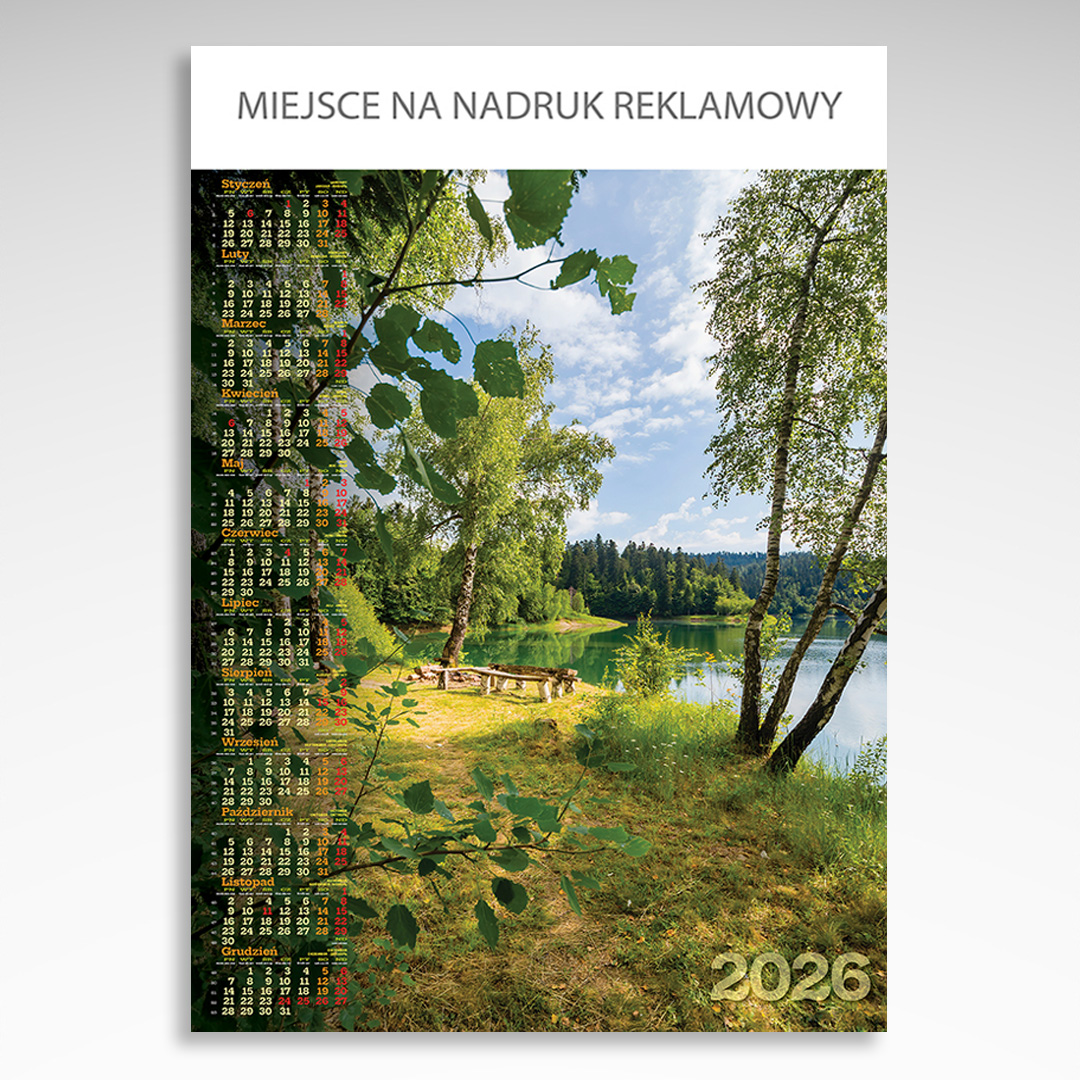 Kalendarz planszowy Jezioro (20szt.) - 3 Kalendarz planszowy Jezioro