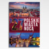 kalendarz wieloplanszowy polskie miasta noca, okładka kalendarza z grafiką tematyczną i spiralą Wire-O