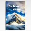 kalendarz wieloplanszowy miedzy niebem a ziemia, okładka kalendarza z grafiką tematyczną i spiralą Wire-O