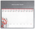 Kalendarz biuwar vip 2021 Brzozy - czerń lub popiel