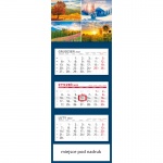 Kalendarz trojdzielny 2023 4 pory (zdjęcie 2)