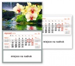 Kalendarz jednodzielny 2019 Orchidea (zdjęcie 1)