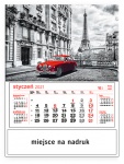 Kalendarz jednodzielny 2021 Paryż