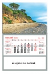 Kalendarz jednodzielny 2021 Plaża w Rowach
