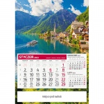 Kalendarz jednodzielny 2024 Alpy