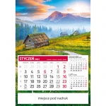 Kalendarz jednodzielny płaski 2023 Góry
