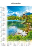 Kalendarz planszowy 2021 Szczyrbskie jezioro