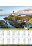 Kalendarz planszowy A1 2021 Latarnia morska