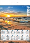 Kalendarz planszowy A1 2024 Bałtycka plaża