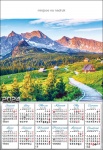 Kalendarz planszowy B1 2024 Hala Gąsienicowa