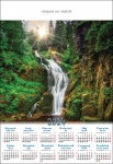 Kalendarz planszowy B1 2024 Wodospad Kamieńczyka