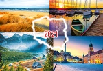 Kalendarz trójdzielny 2021 Malownicza Polska