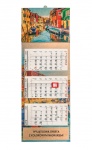 Kalendarz trójdzielny ECO na rok 2024 Wenecja