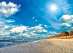 Kalendarz trójdzielny na rok 2024 Plaża w Sianożętach