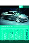 Kalendarz wieloplanszowy 2021 Sports cars (zdjęcie 6)