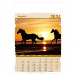 Kalendarze wieloplanszowe na rok 2024 Konie (zdjęcie 3)