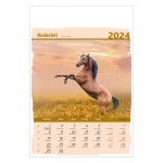 Kalendarze wieloplanszowe na rok 2024 Konie (zdjęcie 7)