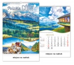Kalendarz wieloplanszowy 2019 Polskie góry (zdjęcie 1)