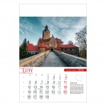 Kalendarz wieloplanszowy na rok 2024 Polskie zamki i pałace (zdjęcie 4)